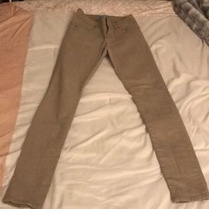 Women's Khaki skinny jeans